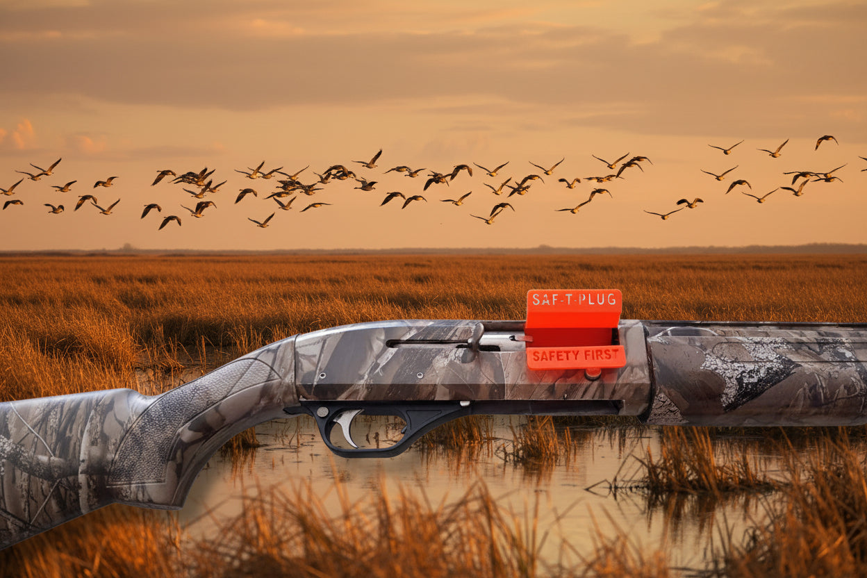 SAFE-PLUG til halvautomatisk haglgevær