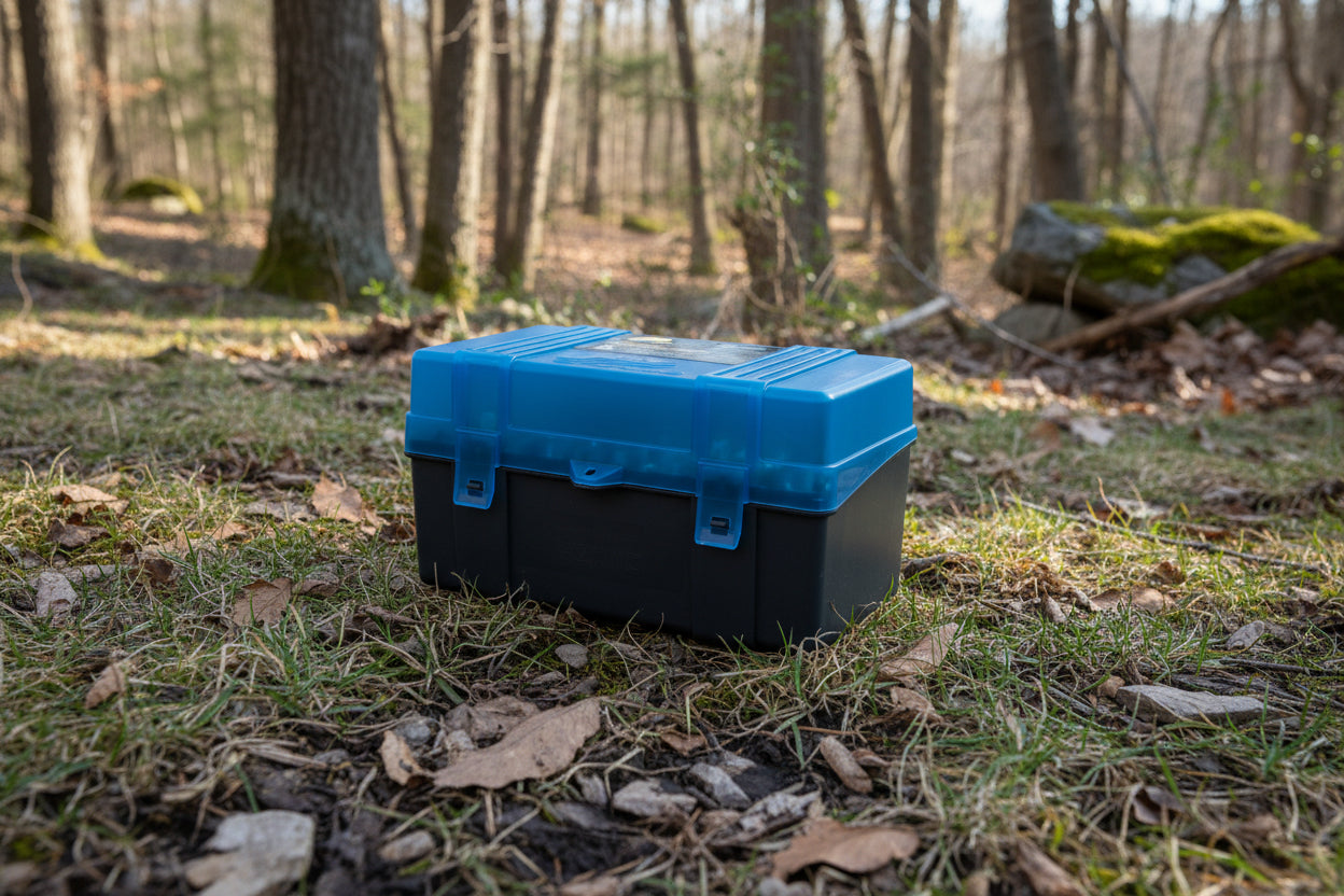 Patronkasse til 50 riffelpatroner