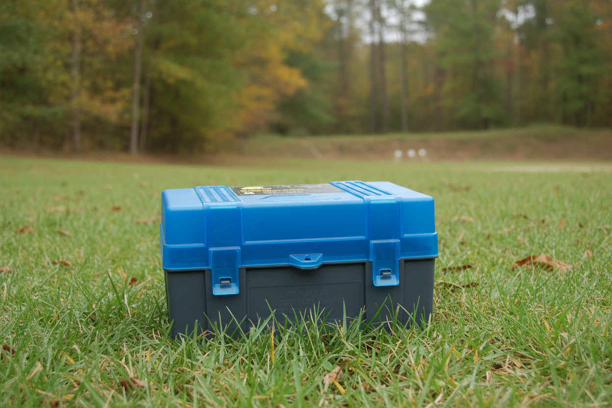 Patronkasse til 50 riffelpatroner